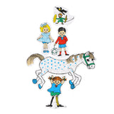 Barbo-legetøj Pippi stable puslespil (8632)