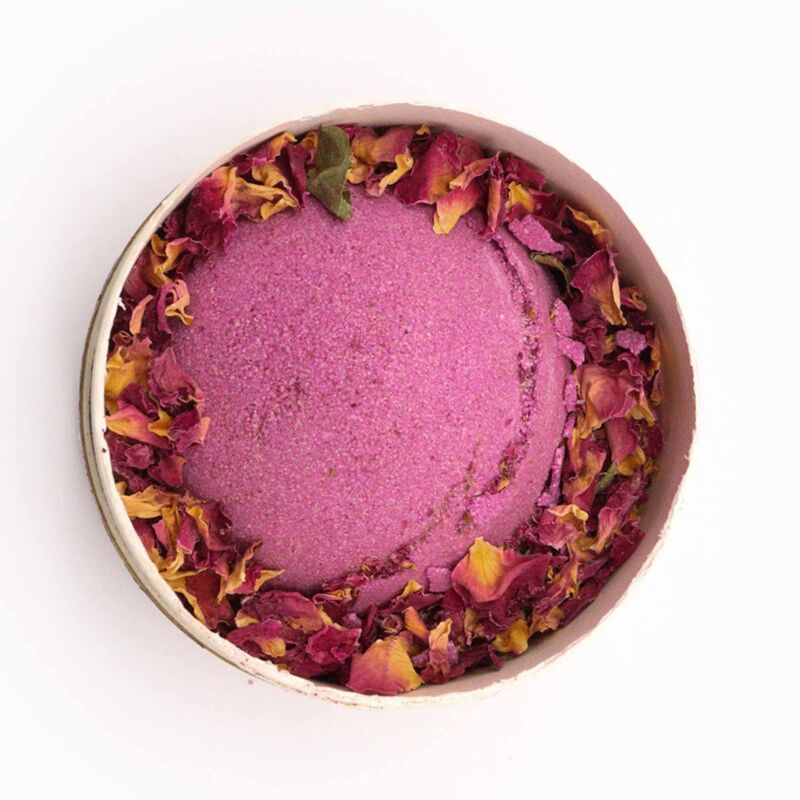 Ylang ylang ingefær himalaya salt botaniske badebomber gavesæt