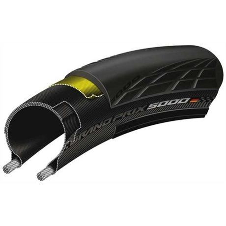 Continental Grand Prix Racing Bike Band 700x28c Sort
