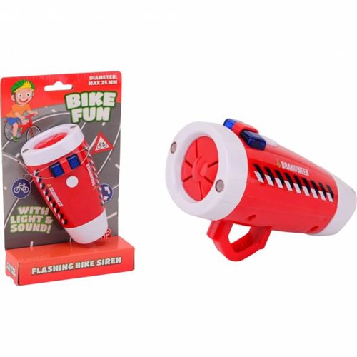 Bike Fun LED LAMP FIRE Brigade med sirene