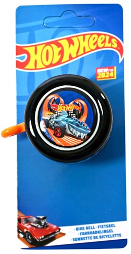 Volare hot wheels cykelklokke - drenge - orange - sort