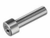 Bofix sekskantskrue m4 x 10 rustfrit stål