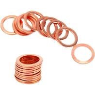 Bofix Box A 50 Carter Rings Red Head 10x14x1.5 Kobber