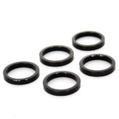 Bagafstand 1 tommer 5 mm sort