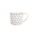 Clayre eef krus 12x8x7cm 275ml porcelæn