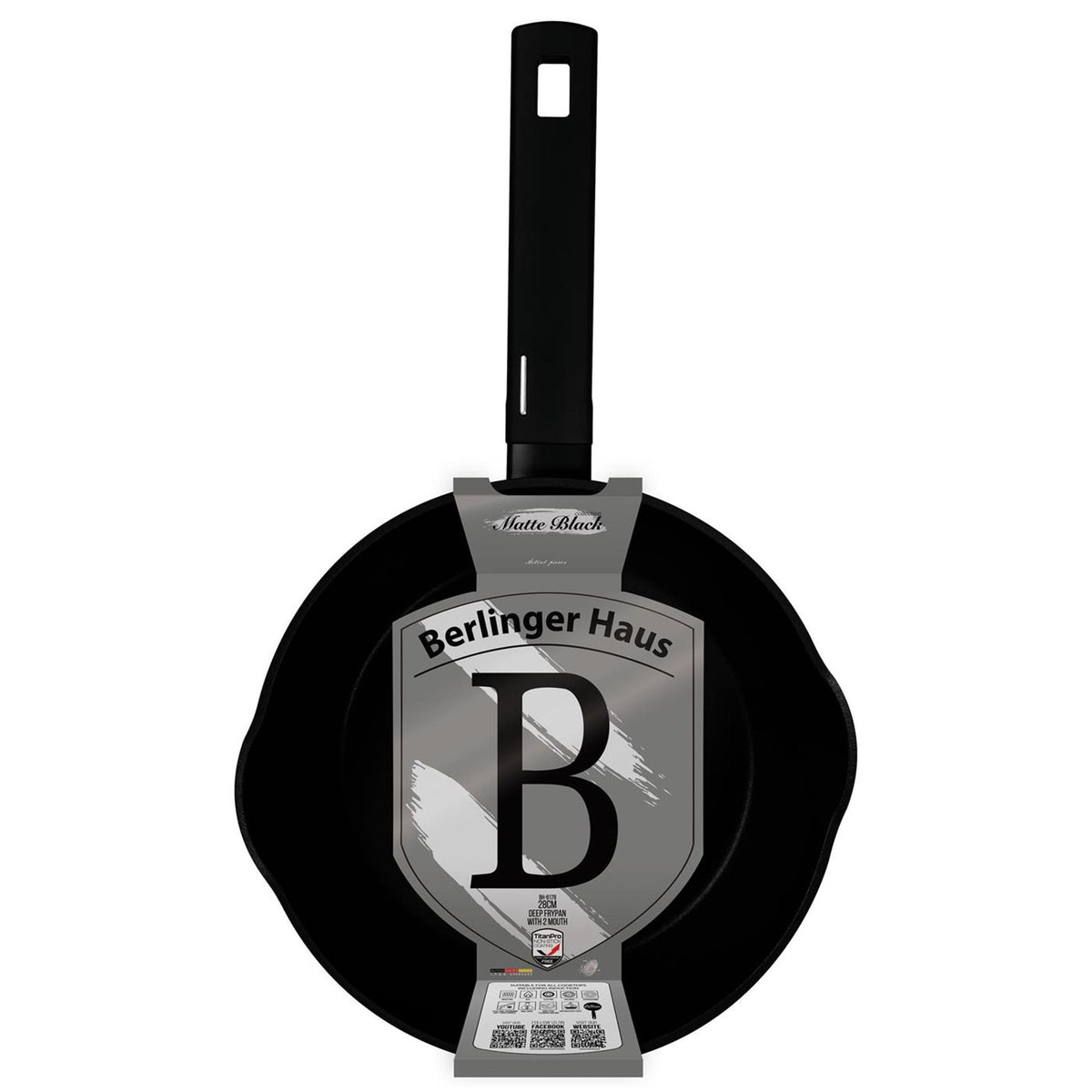 Berlingerhaus dyb stegepande 28cm