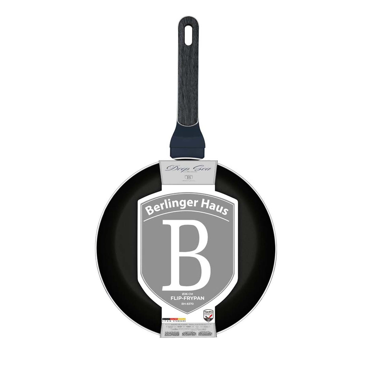 Berlingerhaus berlinger haus deep sea collection wok pan flipover ã˜26cm