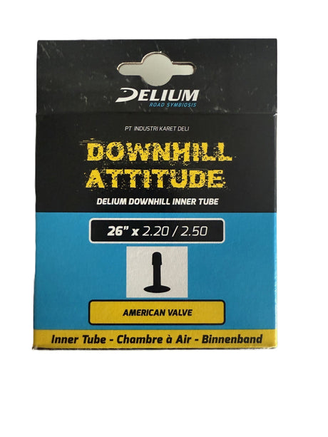 Deli dæk delitire indvendig slange levering 26x2,2-2,50 av 35mm