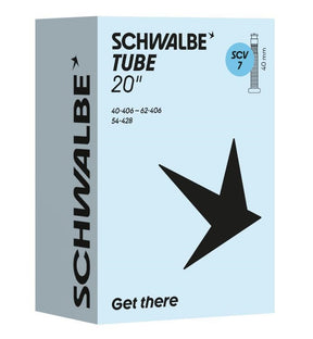 Schwalbe inderrør scv7 20 tommer 40 62-406 klikventil 40 mm