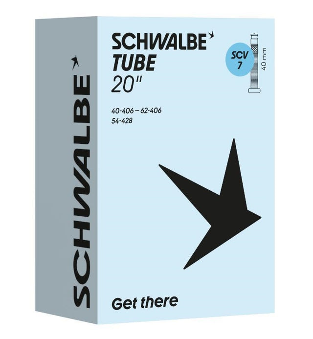 Schwalbe inderrør scv7 20 tommer 40 62-406 klikventil 40 mm