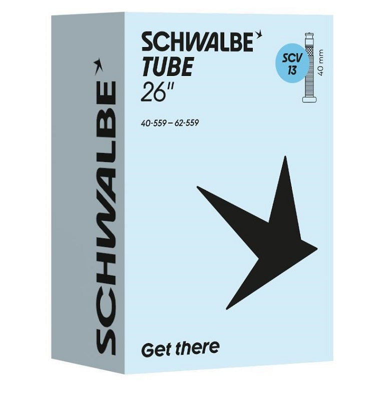 Schwalbe inderrør scv13 26 tommer 40 62-559 klikventil 40 mm