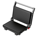 Blaumann sort sølv elektrisk grill