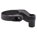 Busch muller busch müller, belysningstilbehør, plaststyrholder, sort, enkeltarm, til 31,8–35 mm med skruer og møtrikker, polybag