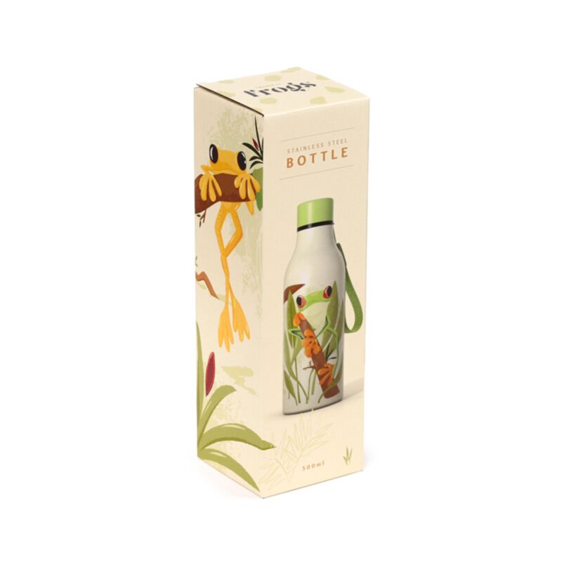 Tropisk løvfrø termokande 500ml