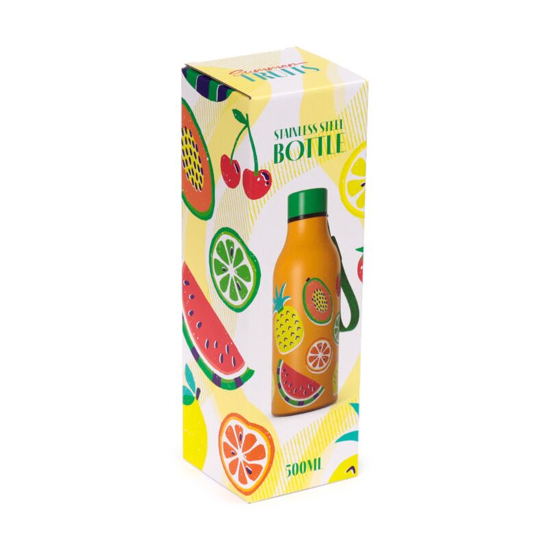 Sommer frugt termokande flaske 500ml