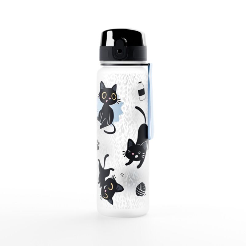 Lucky the black cat pop top 600 ml ecozen drikkedunk