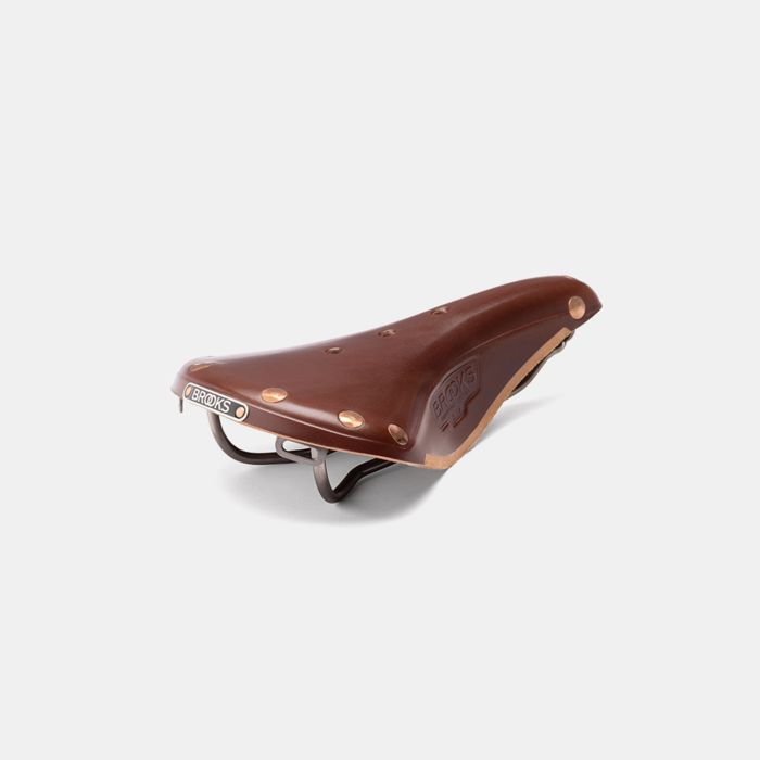 Brooks b17 special titanium - antik brun