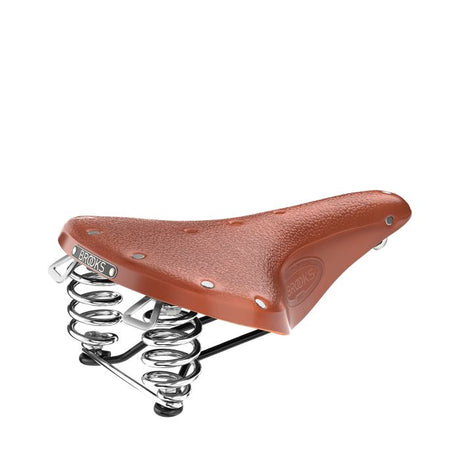Brooks sadel b67 herrer - afslappede cykelture - honning - zdb427hh
