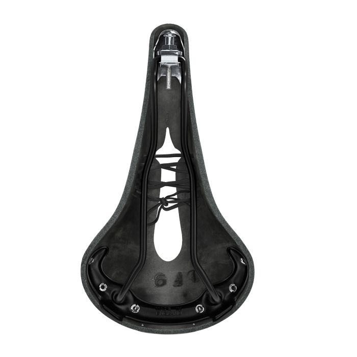 Brooks b17 smal udskåret - sort