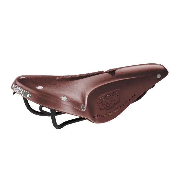Brooks b17 smal udskåret - antik brun