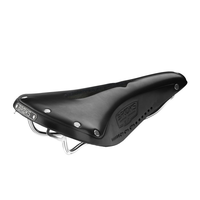Brooks b17 udskåret - sort