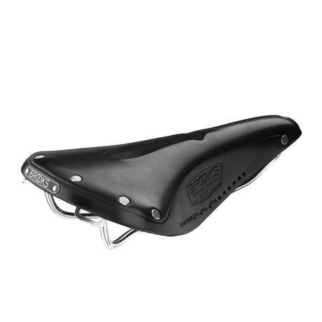Brooks b17 udskåret - sort