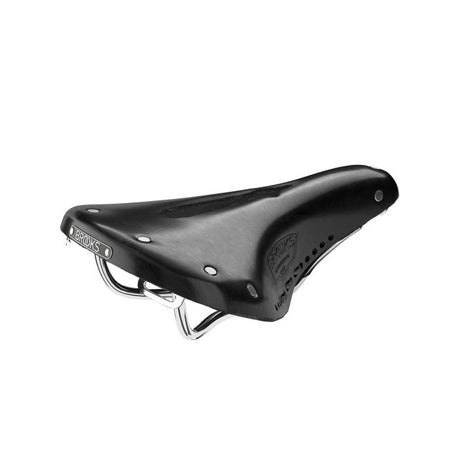 Brooks b17 kort udskåret - sort