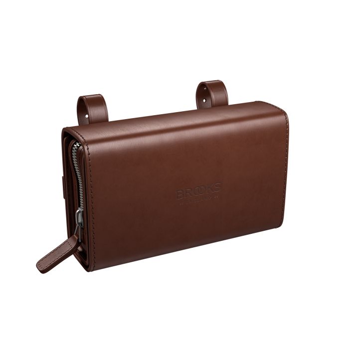 Brooks d-formet - antik brun