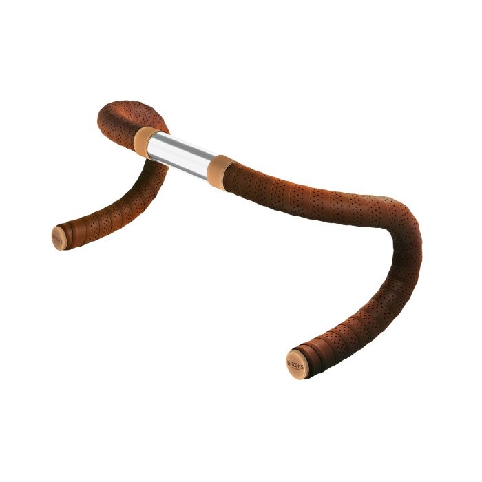 Brooks læder bar tape - antik brun