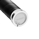 Brooks slanke lædergreb (100+130mm) - sort