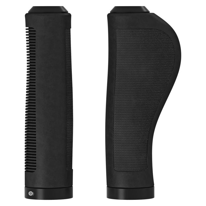 Brooks ergonomiske gummigreb (130+130mm) - sort