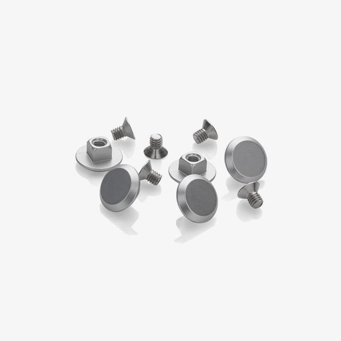 Brooks aluminium truede nitter til cambium special - sølv (5 stk)