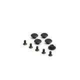 Brooks aluminium truede nitter til cambium - sort anodiseret (5 stk)