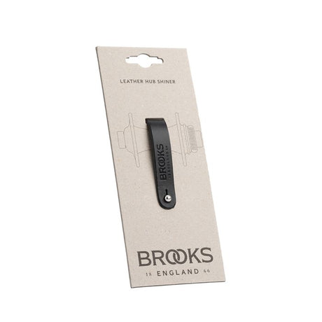 Brooks læder hub shiner - sort