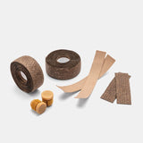 Brooks regenereret læder bar tape - naturlig