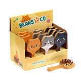 Beans co cats bambus hårbørste