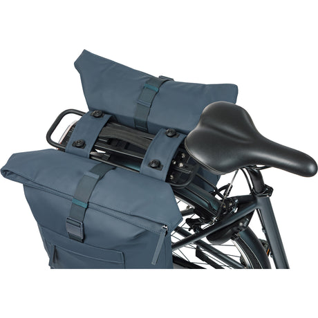 Basilikum b.v. dobbelt cykeltaske basilikum brooklyn mik 41l 14 x 30 x 37 cm - blå