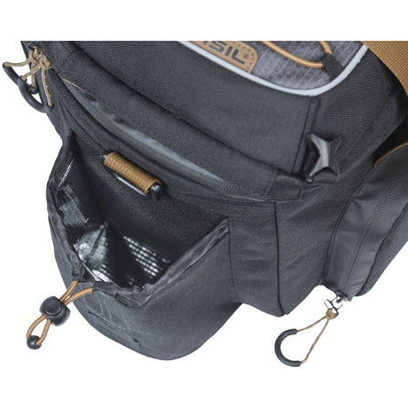 Basilikum pakket taske miles xl pro bagagerumstaske miles xl pro mik 2.0 sort skifer