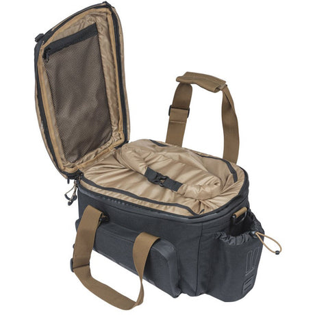 Basilikum pakket taske miles xl pro bagagerumstaske miles xl pro mik 2.0 sort skifer