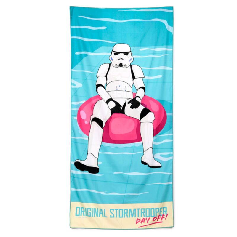 Det originale stormtrooper pool day mikrofiber strandhåndklæde