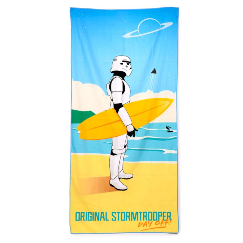 Det originale stormtrooper surf day mikrofiber strandhåndklæde