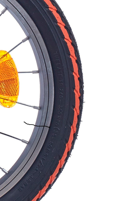 Deli Tire Tire SA-206 16 X 1,75 ZW Orange Stripe