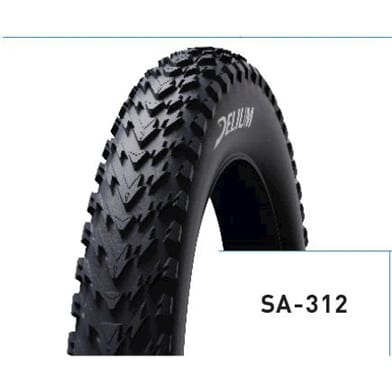 Hulzebos cykeldele b.v. delium wire dæk thunder 102-406 sort