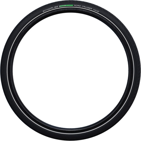 Schwalbe motion road cruiser 28x1,40 700x35c (37-622) kablet aktiv linje grøn sort+refleks