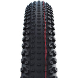 Schwalbe foldedæk rick evo tlr 62-622 sort gennemsigtig