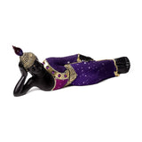 Lilla sort Thai Buddha hviler