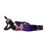 Lilla sort Thai Buddha hviler