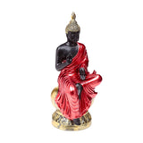 Rød, sort guld Thai Buddha belysning