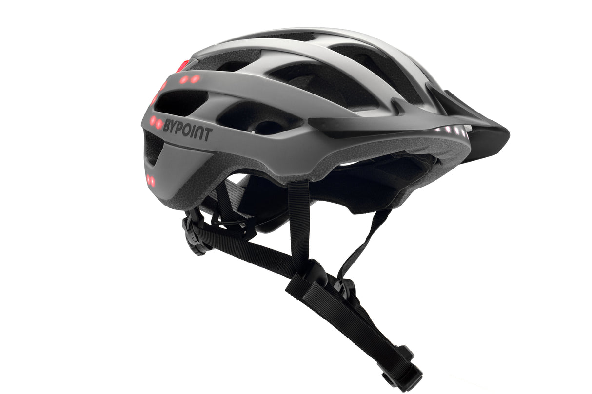 Bypoint hjelm s-ert fl 25 betongrå m 54-58cm