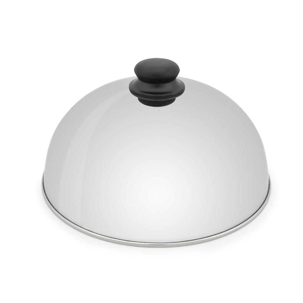 Barbecook olivia plancha kuppel lavet af rustfrit stål ø 30cm